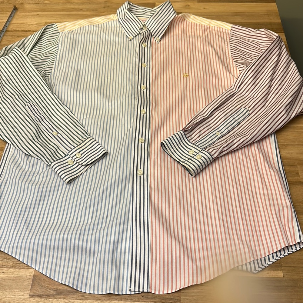 Brooks Brothers multicolor button down shirt